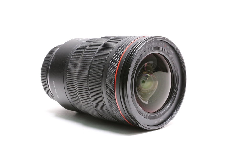 Canon RF 15-35mm f/2.8L IS USM Lens w/ Case, Hood, Box!