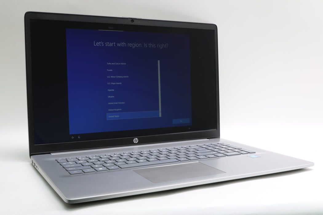 17.3" HP 17-cn0001tg, Intel Pentium Silver N5030, 4GB, 128GB SSD, Touchscreen