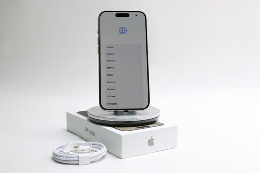 Apple iPhone 15 Pro, 1TB, Unlocked, Natural Titanium, MTU53LL/A