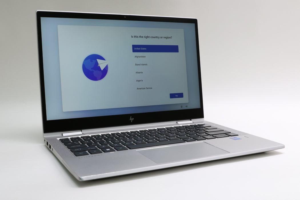 13" HP EliteBook X360 830 G8, i7-1185G7, 32GB, 512GB, Touchscreen, 100% Battery!