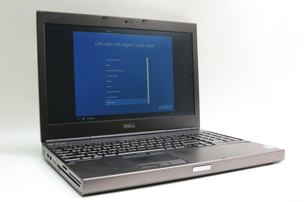 15.6" Dell Precision M4800, i7-4900MQ 2.80GHz, 16GB, 256GB SSD, Quadro K2100M