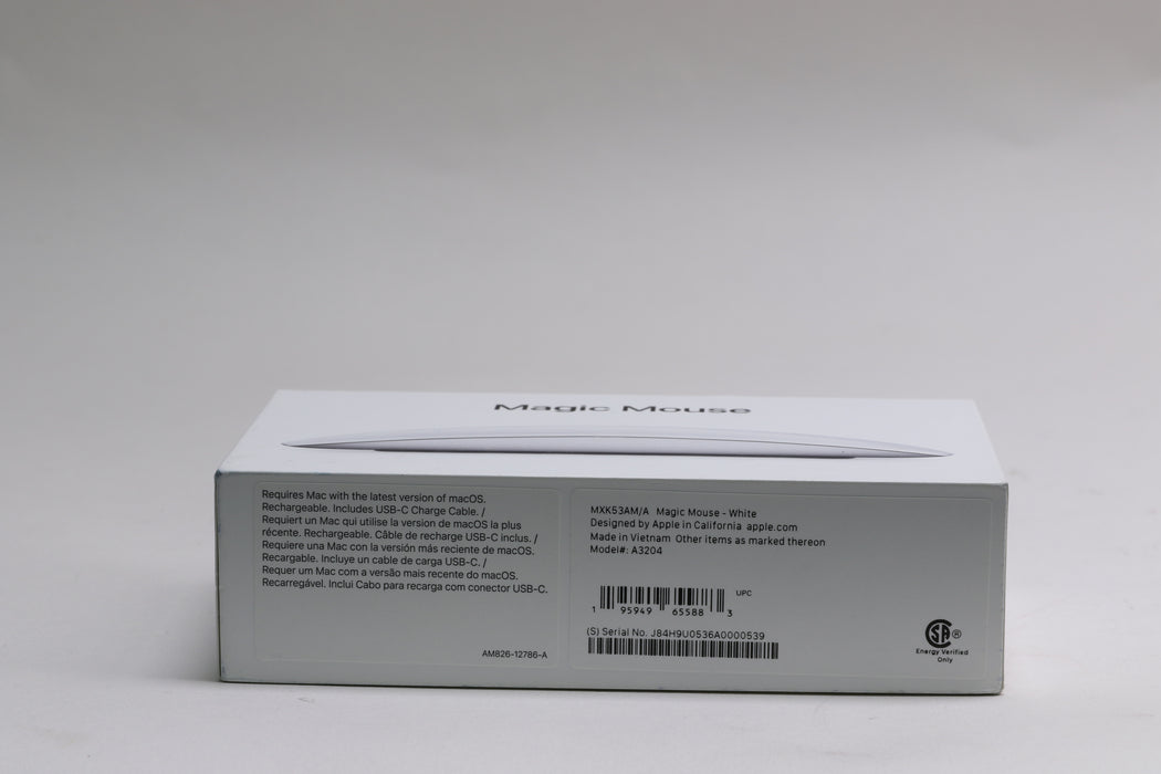 Brand New! Apple Magic Mouse, White, USB-C, MXK53AM/A — photo 3 of 3