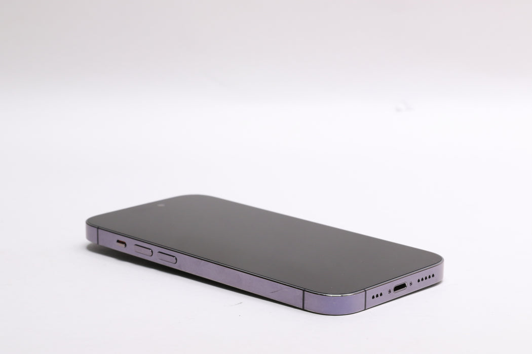 Apple iPhone 14 Pro, 256GB, Unlocked, Deep Purple, MQ1D3LL/A