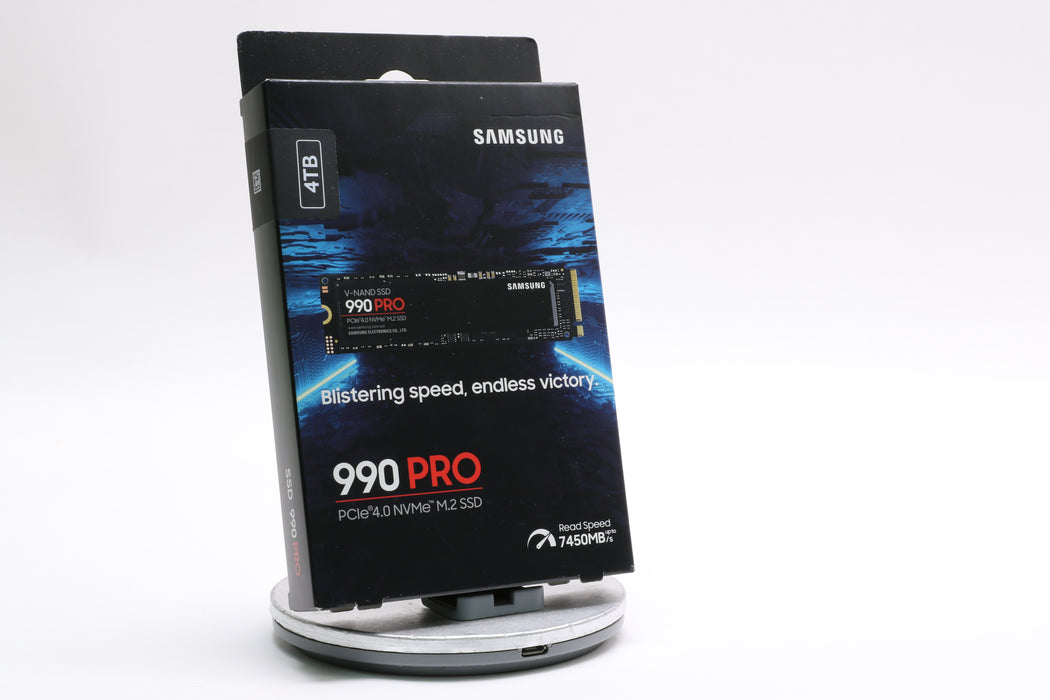 Brand New! Samsung 990 Pro 4TB PCIe 4.0 NVME M.2 SSD (MZ-V9P4T0)