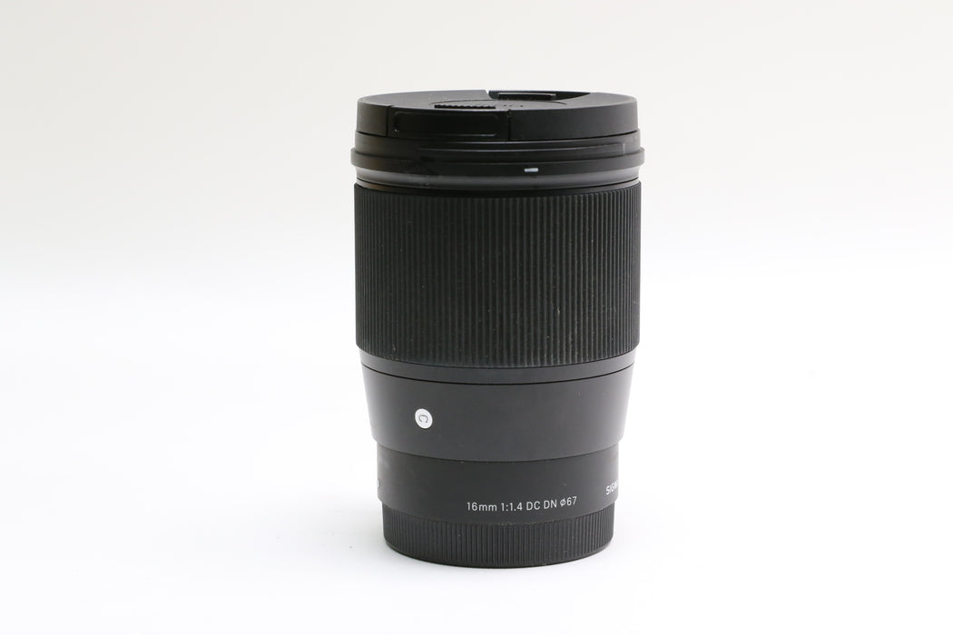 Sigma 16mm f/1.4 DC DN Lens for Sony E-Mount