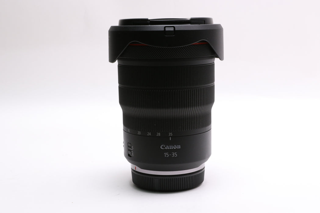 Canon RF 15-35mm f/2.8L IS USM Lens w/ Case, Hood, Box!