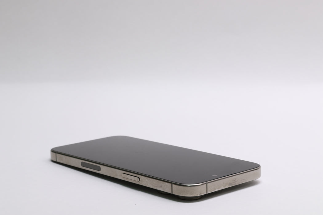 Apple iPhone 15 Pro Max, 256GB, Unlocked, Natural Titanium, MU683LL/A