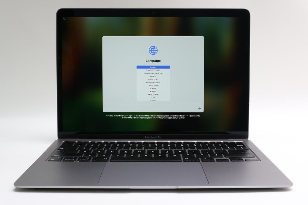 13" 2020, MacBook Air, BTO, 3.20 GHz Apple M1, 16GB, 512GB SSD, 7C