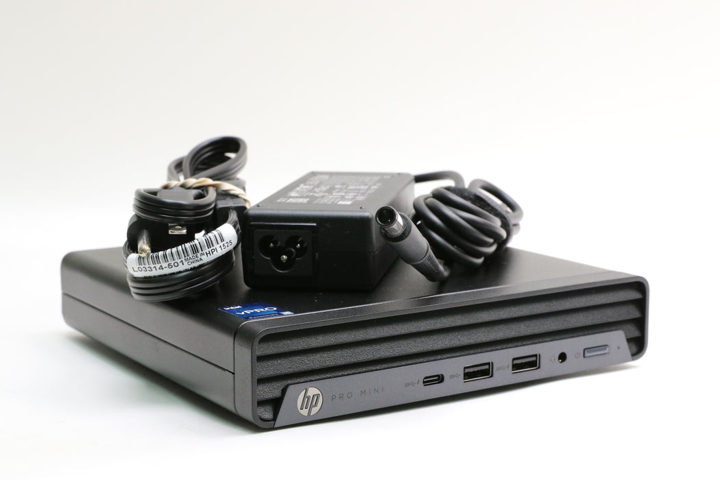 HP Pro Mini 400 G9 Desktop, i5-12500T, 16GB, 512GB SSD