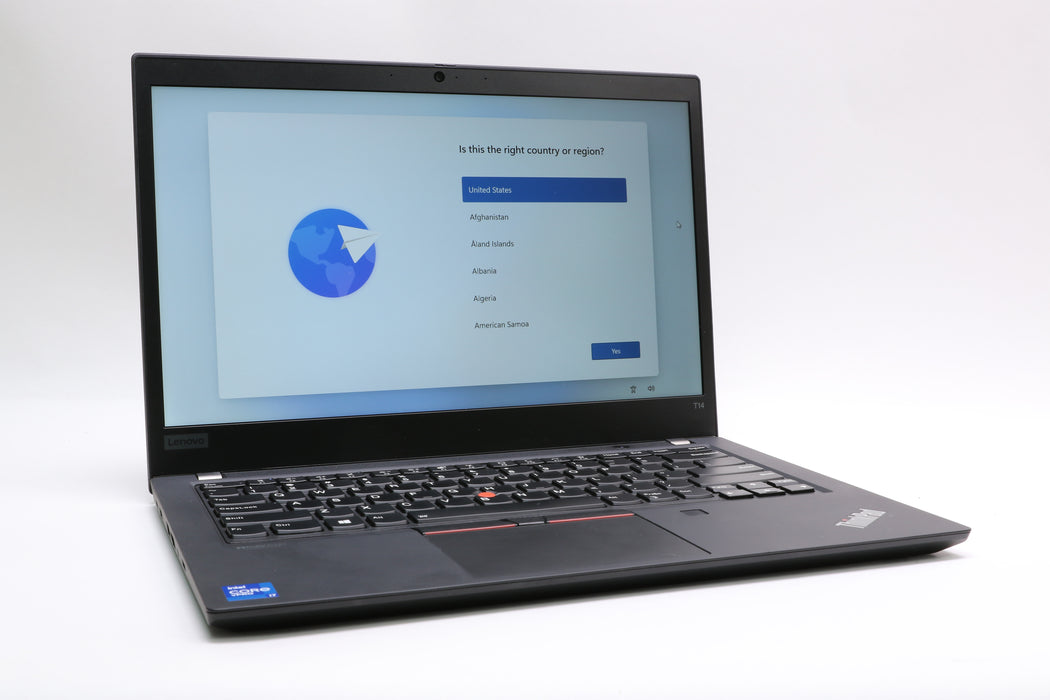 14" Lenovo Thinkpad T14 Gen 2i, i7-1185G7, 48GB, 512GB, 100% Battery!