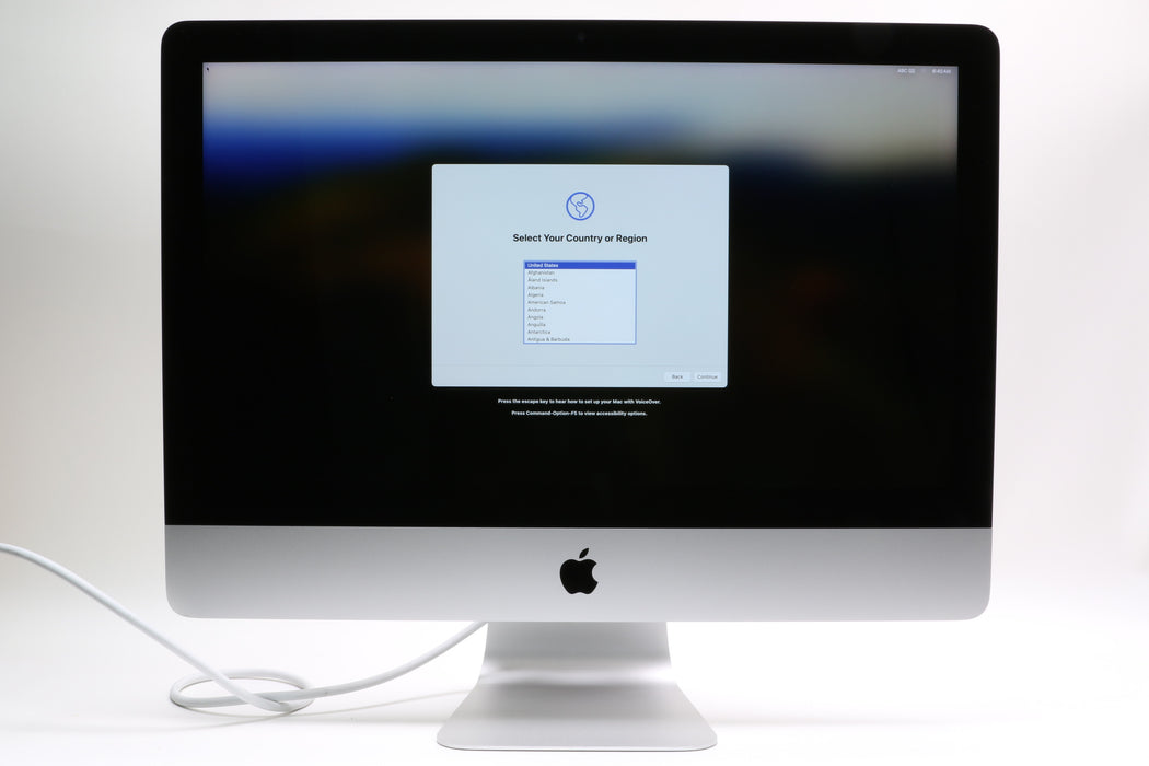 21.5" 2019, iMac, MHK23LL/A, i3-8100, 8GB, 256GB SSD, Radeon Pro 555X