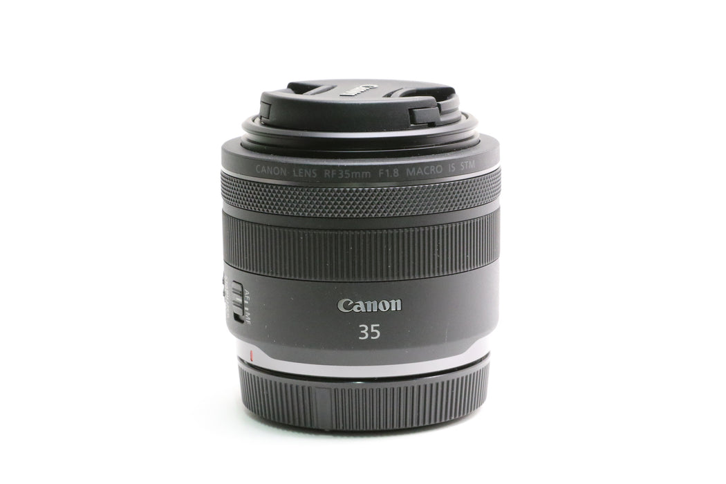 Canon RF 35mm f/1.8 Macro IS STM Lens w/ Original Caps!