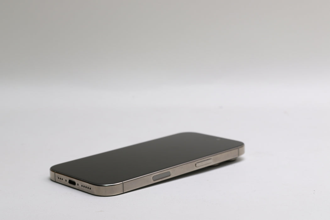 iPhone 16 Pro, 256GB, Unlocked, Natural Titanium, MYMK3LL/A