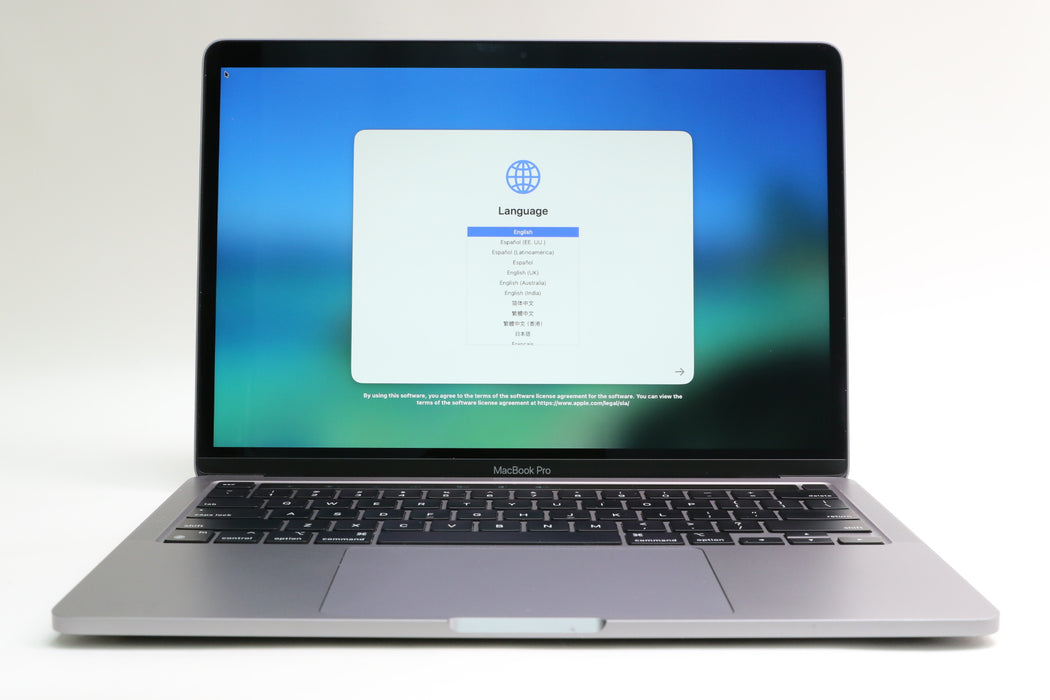 13" QHD+ 2020, MacBook Pro, MYD92LL/A, Apple M1, 8GB, 512GB SSD, 8C