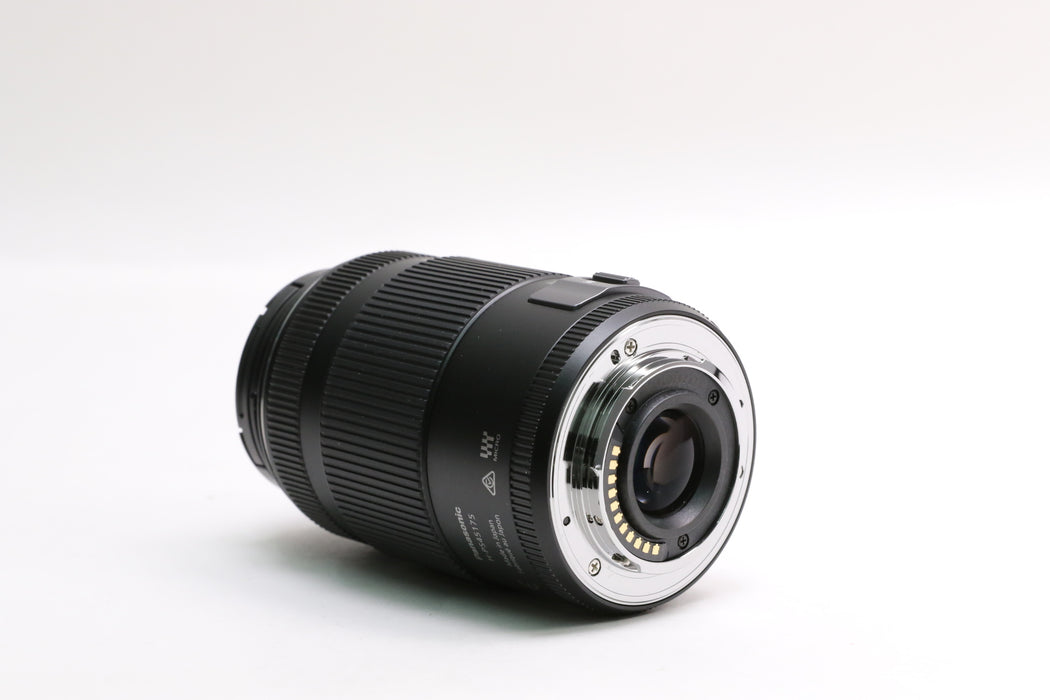 Panasonic Lumix G X Vario 45-175mm f/4-5.6 Power O.I.S Lens w/ Hood, Case, Box!