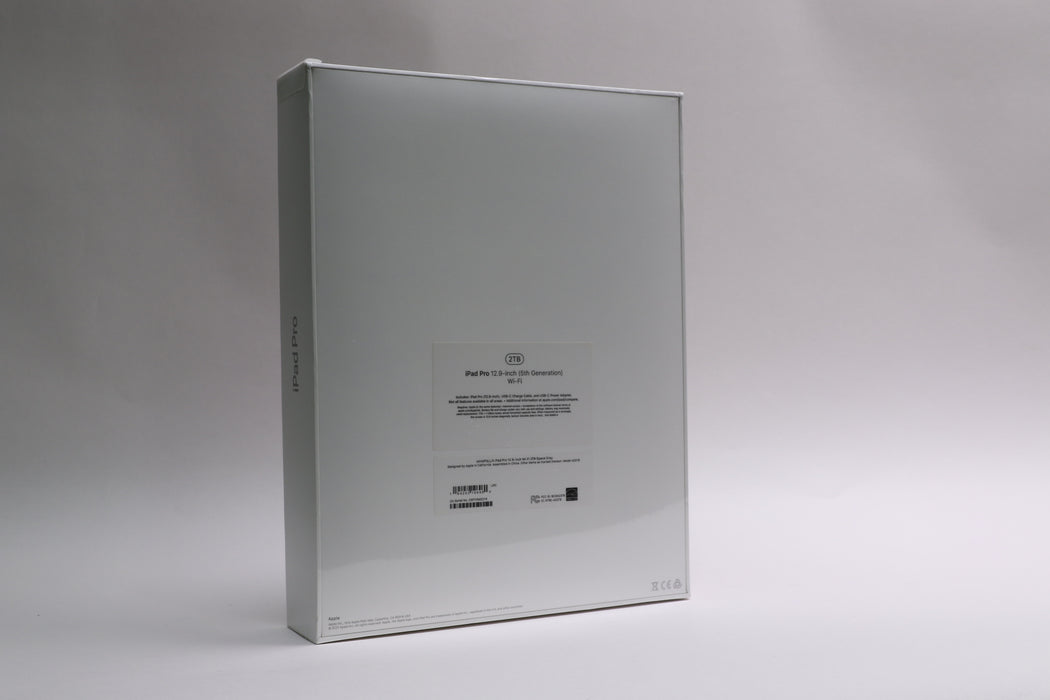 Brand New! iPad Pro 12.9" 5th Gen, 2TB, Wi-Fi Only, Space Gray, MHNP3LL/A