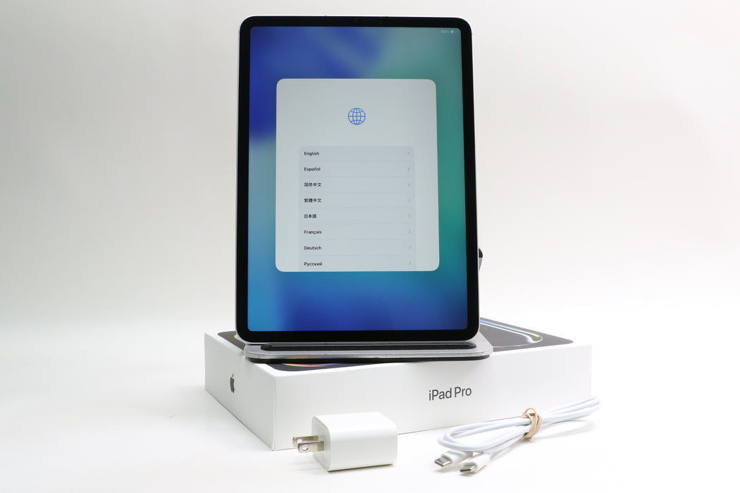 11" iPad Pro M2, 4th Gen, 128GB, Unlocked, Silver, MP563LL/A