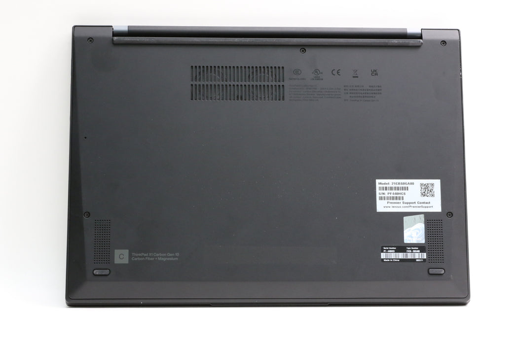 14" UHD+ Lenovo Thinkpad X1 Carbon Gen 10, i7-1270P, 32GB, 1TB SSD