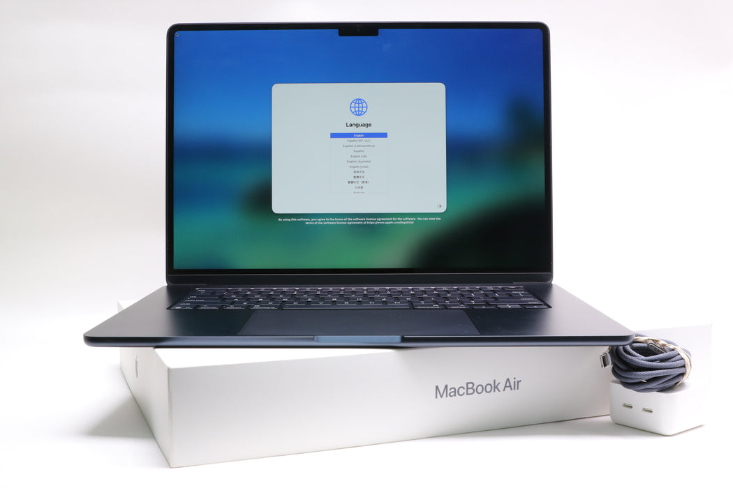 15" 2025, MacBook Air, MW1L3LL/A, Apple M4, 16GB, 256GB SSD, 10C, 100% Battery!