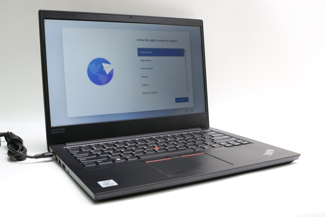 14" Lenovo Thinkpad E14, i7-10510U, 16GB, 256GB SSD