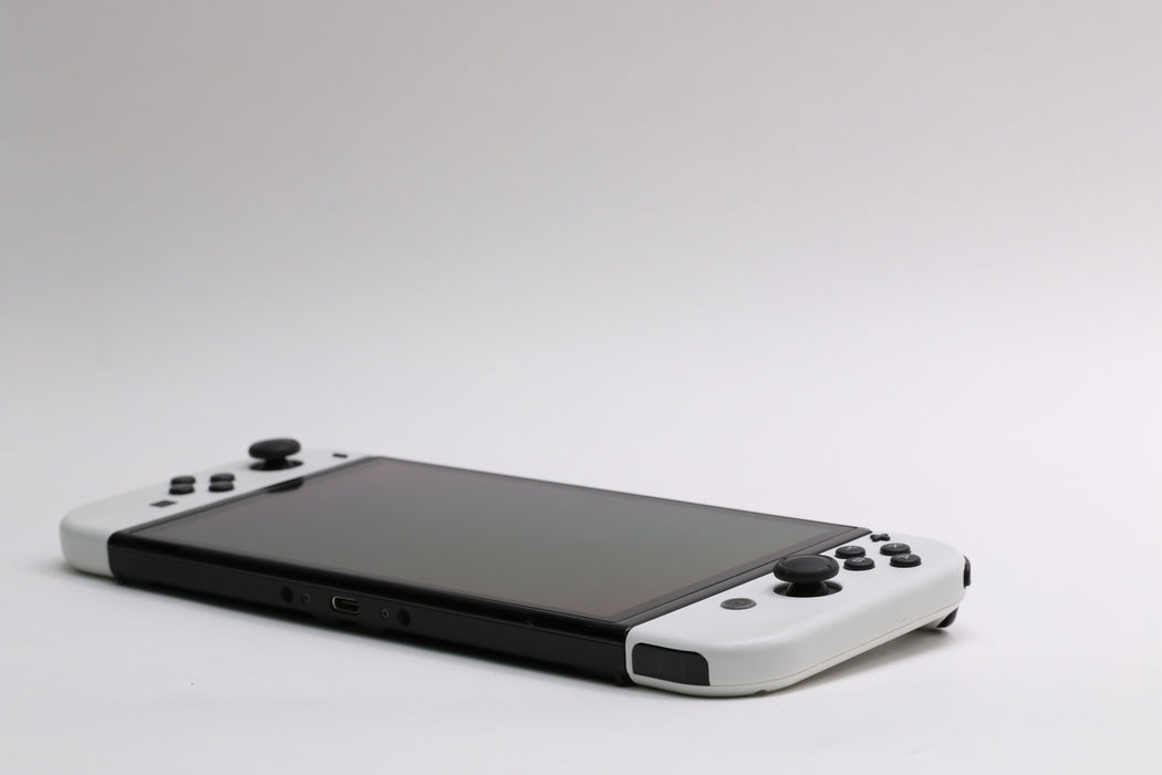 Nintendo Switch OLED Console w/ Pro Controller, Dock, Grip, Case!