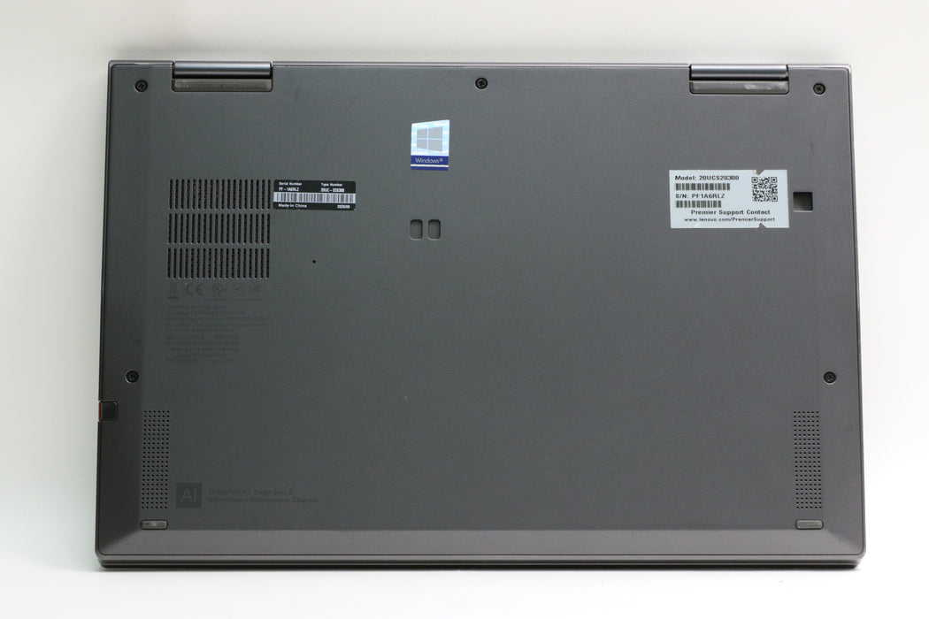 14" QHD Lenovo Thinkpad X1 Yoga Gen 5, i7-10610U, 16GB, 512GB SSD, Touchscreen