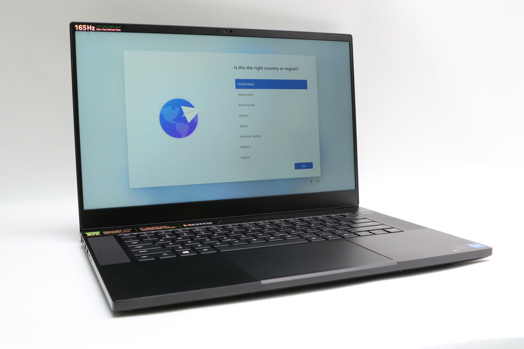 100%BATT 15" QHD Razer Blade 15 Advanced, i7-11800H, 40GB, 1TB, RTX 3070