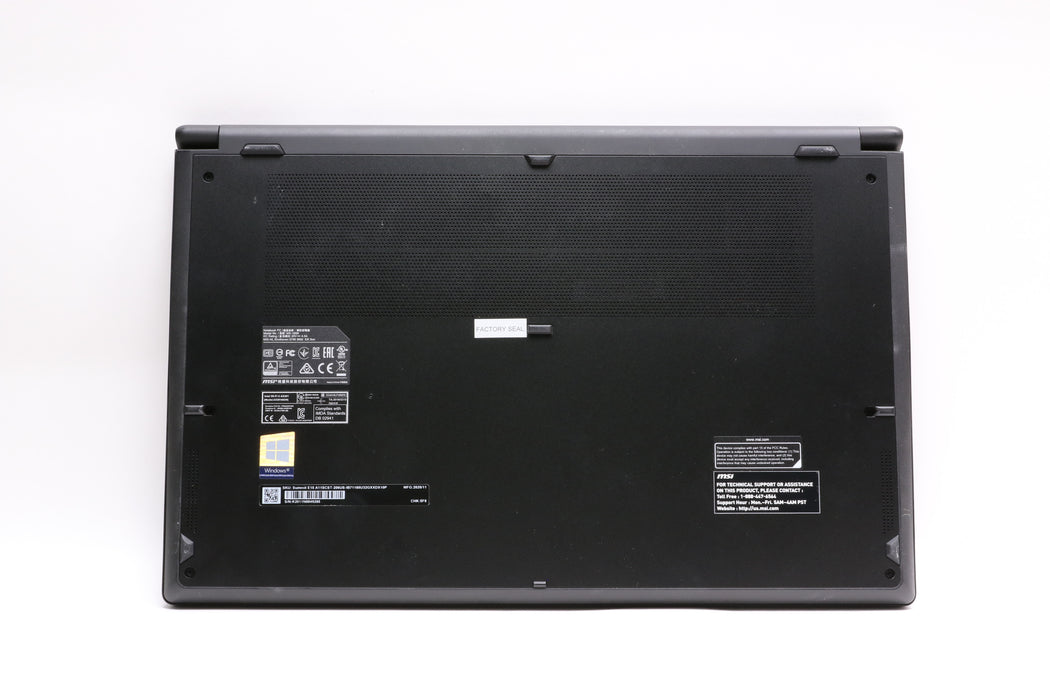 15" MSI Summit E15 A11scst, i7-1185G7, 32GB, 1TB SSD, GTX 1650 Ti with Max-Q