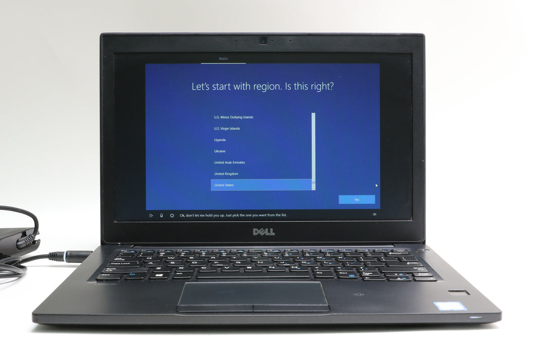 100%BATT 12.5" Dell Latitude 7280, i7-7600U, 8GB, 256GB SSD