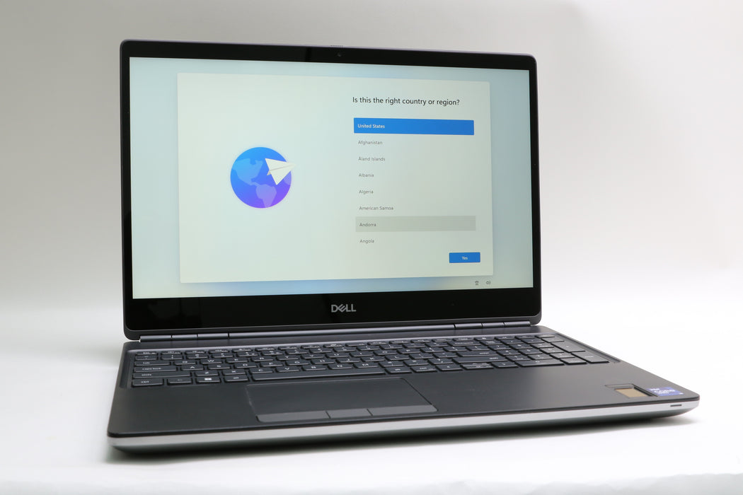 15" Dell Precision 7560, i9-11950H, 64GB, 512GB SSD, RTX A3000, Touchscreen