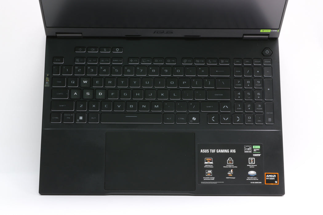 16" Asus Tuf Gaming A16 FA608UP, Ryzen 9 270, 32GB, 1TB, RTX 5070, 100% Battery!