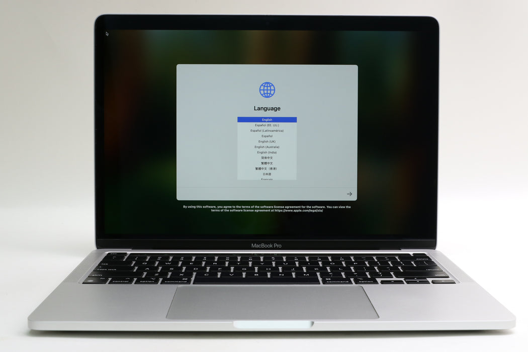 13" 2020, MacBook Pro, BTO, Apple M1, 16GB, 256GB SSD, 8C