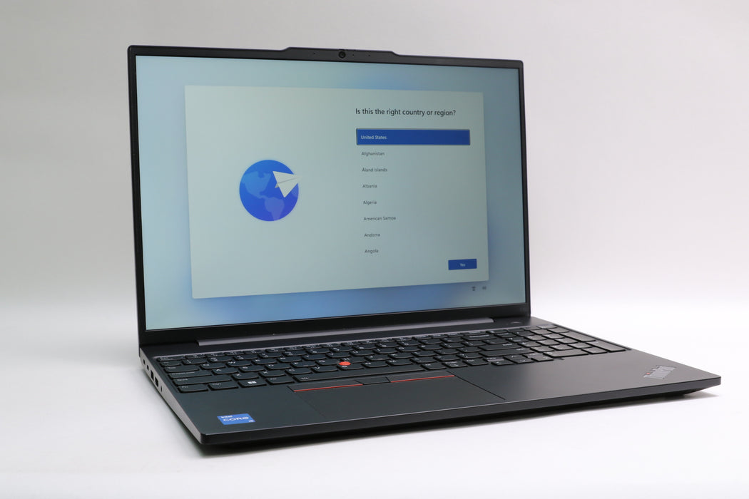 16" Lenovo Thinkpad E16 Gen 1, i5-1335U, 8GB, 512GB SSD, 100% Battery!