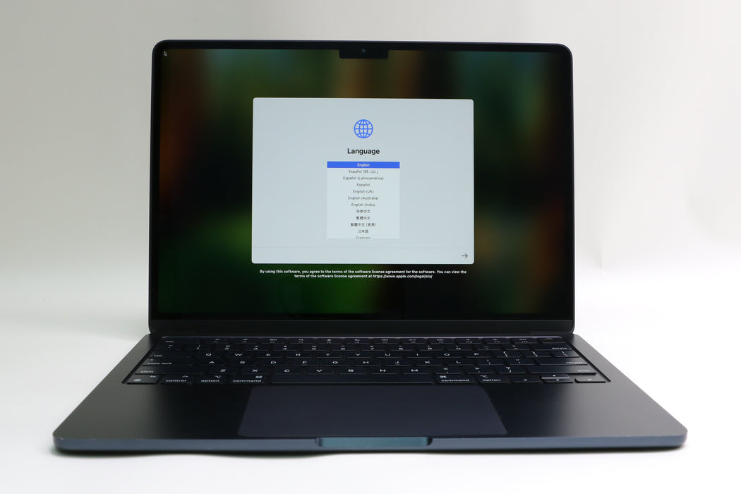 13" 2022, Macbook Air, MLY43LL/A, 3.49 GHz Apple M2, 8GB, 512GB SSD, 10C