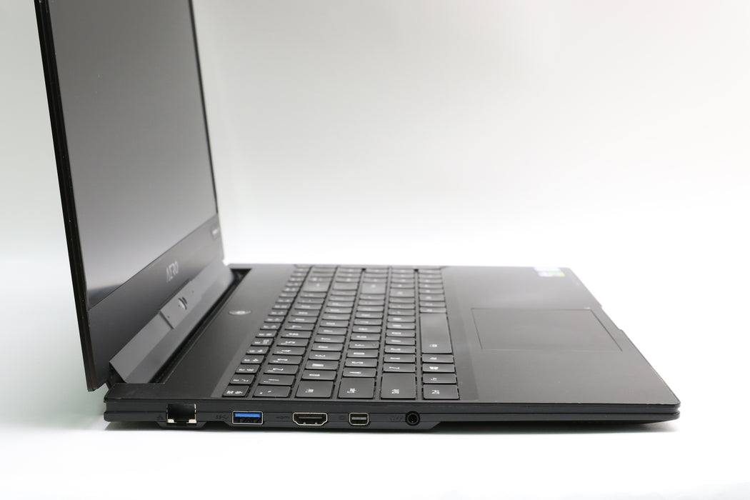 100%BATT 15.6" Gigabyte Aero 15, i7-8750H, 16GB, 512GB SSD, GTX 1070 Max-Q