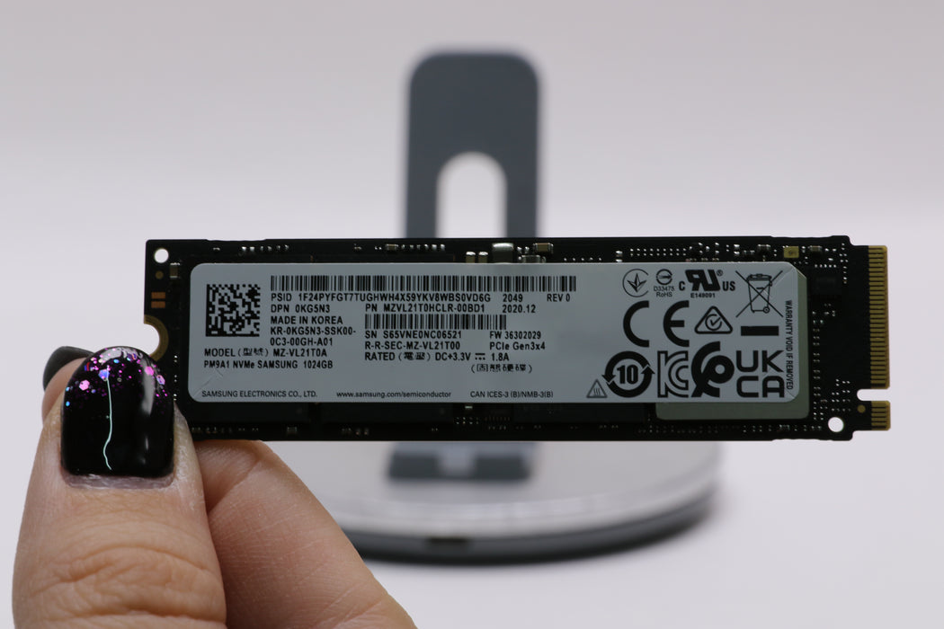 Samsung PM9A1 1TB PCIe 4.0 x4 NVMe M.2 2280 SSD, 92% Health! — photo 3 of 3