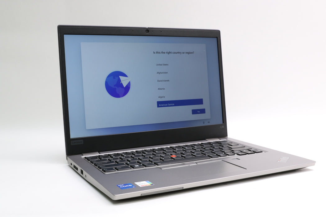 13" Lenovo Thinkpad L13 Gen 2, i7-1165G7, 16GB, 512GB, Touchscreen
