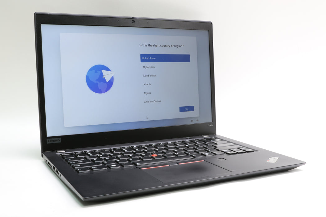 14" Lenovo ThinkPad T490s, i7-8665U, 32GB, 512GB SSD, Touchscreen