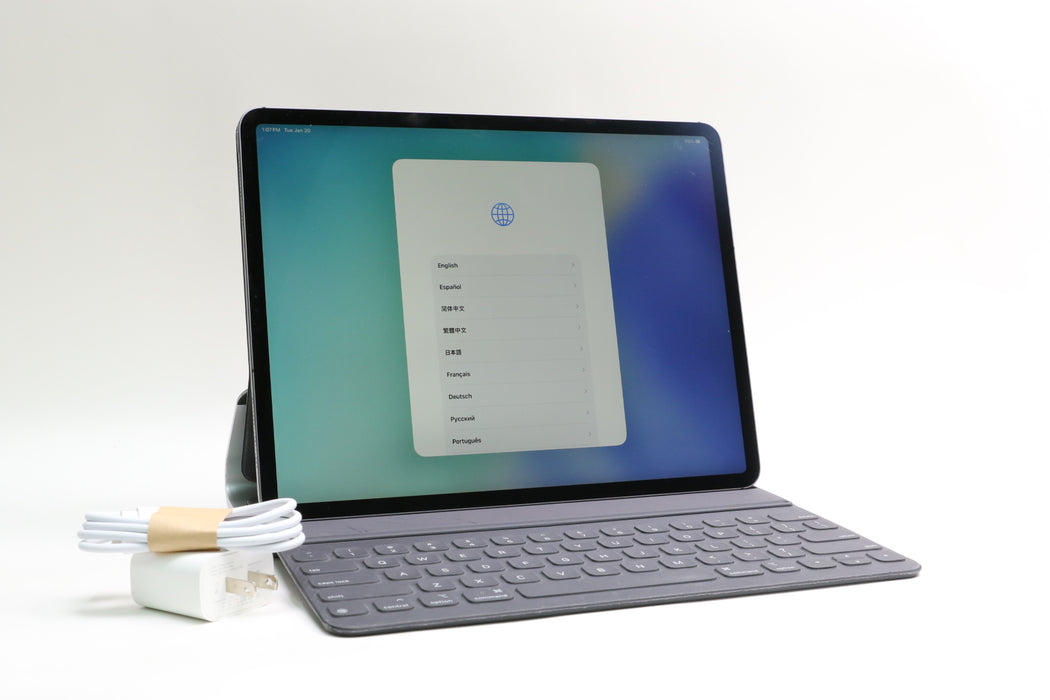 iPad Pro 12.9" 3rd Gen, 256GB, Unlocked, Space Gray, MTJ02LL/A