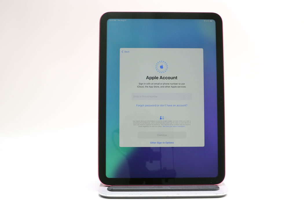 iPad 10.9" 10th Gen, 64GB, Wifi Only, Pink, MPQ33LL/A