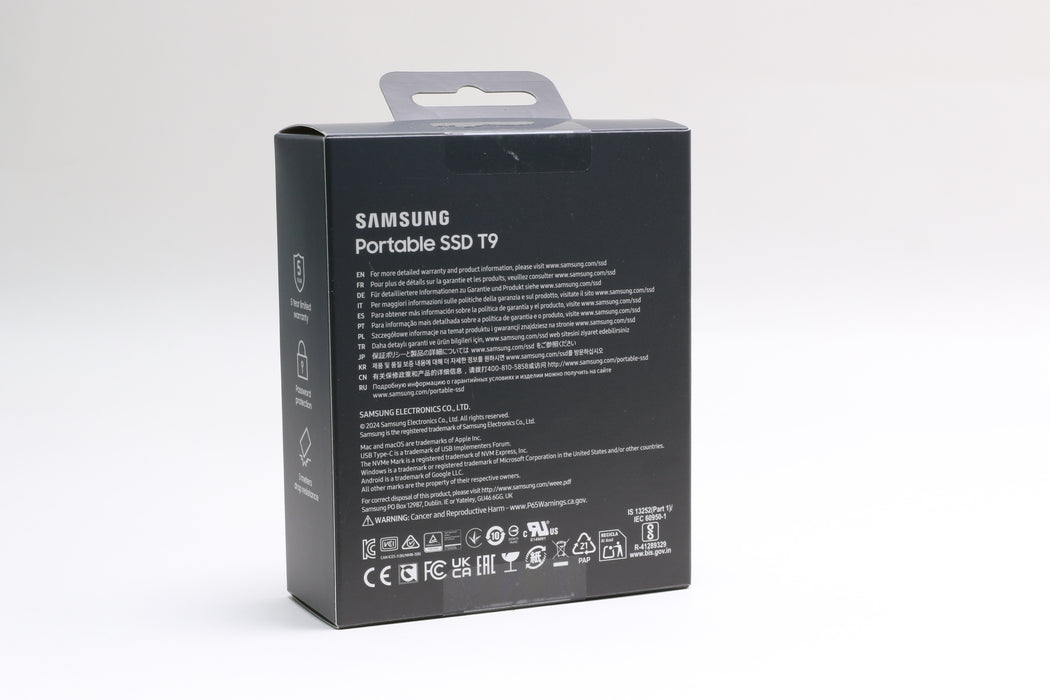New! Samsung T9 Portable 1TB SSD, MU-PG1T0B — photo 2 of 4