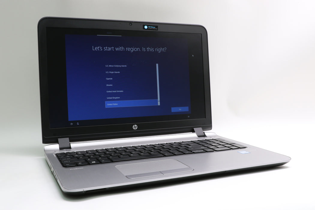 15.6" HP ProBook 450 G3, i5-6200U, 4GB, 500GB HDD
