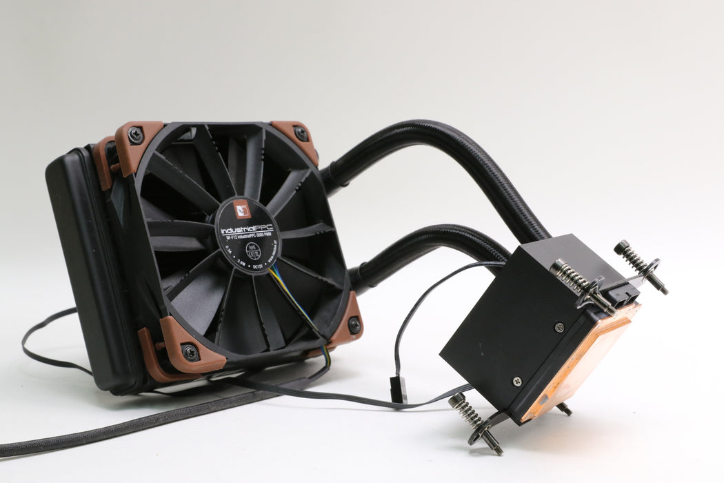 HP Omen 30L L89975-001 RGB Liquid CPU Cooler for Socket LGA1200 w/ Noctua Fan!