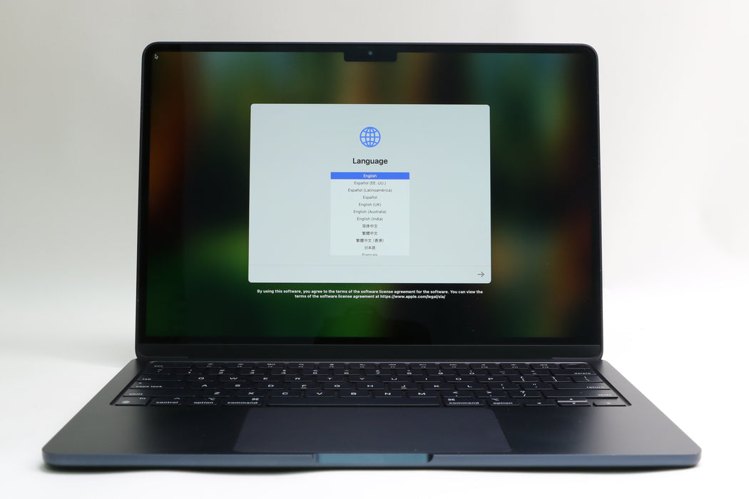 13" 2022 Macbook Air, Z160, 3.49 GHz Apple M2, 16GB, 512GB SSD, 8C