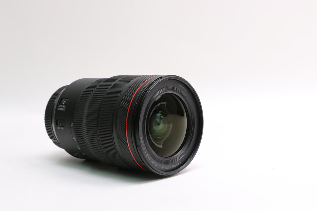 Canon RF 15-35mm f/2.8 L IS USM Lens w/ Canon Lens Caps and Case!