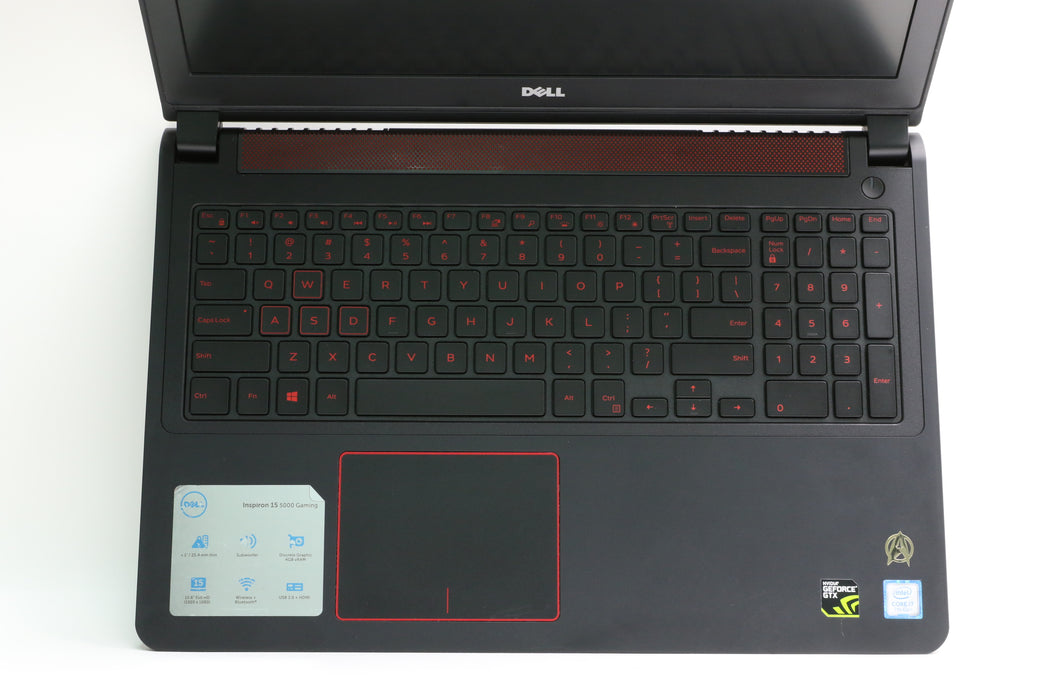 15.6" Dell Inspiron 5577, i7-7700HQ 2.80GHz, 8GB, 128GB SSD & 1TB HDD, GTX 1050