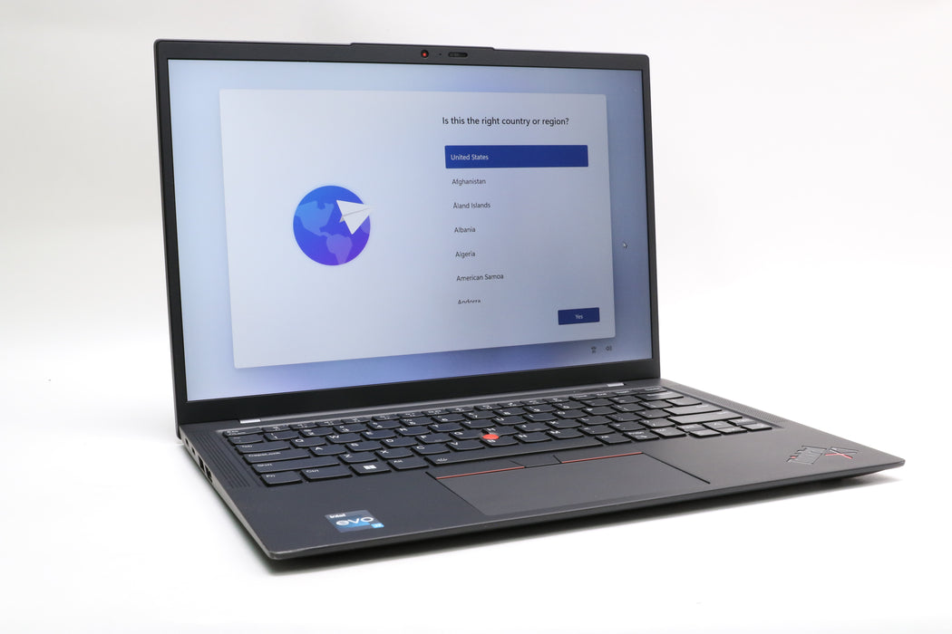 14" Lenovo Thinkpad X1 Carbon Gen 10, i7-1260P, 16GB, 256GB SSD