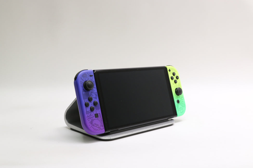 Nintendo Switch OLED Splatoon 3 Edition Console w/ Dock, Controllers, Grip!