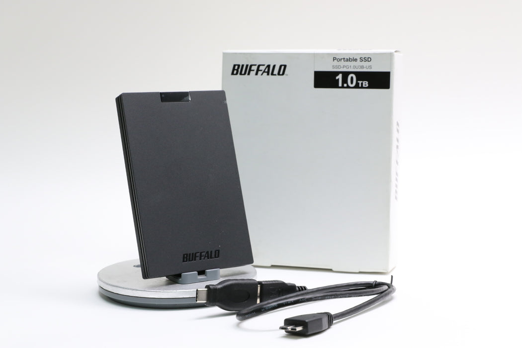 Buffalo,1TB, External SSD, Ssd-Pg1.0U3B