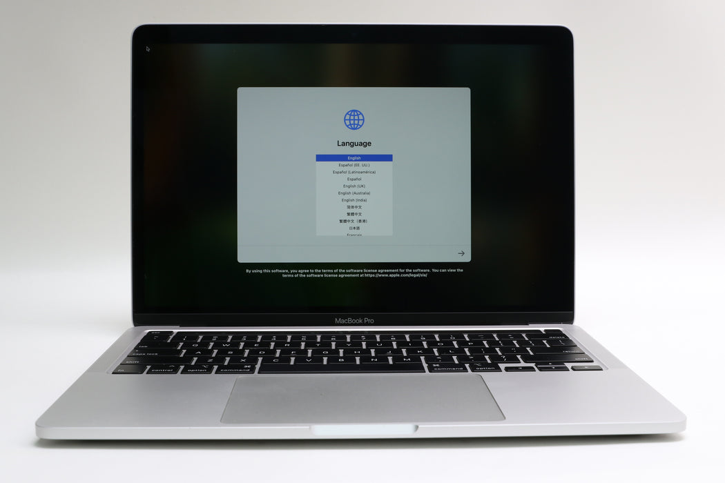 13" 2020, MacBook Pro, BTO, i7-1068NG7, 16GB, 512GB SSD